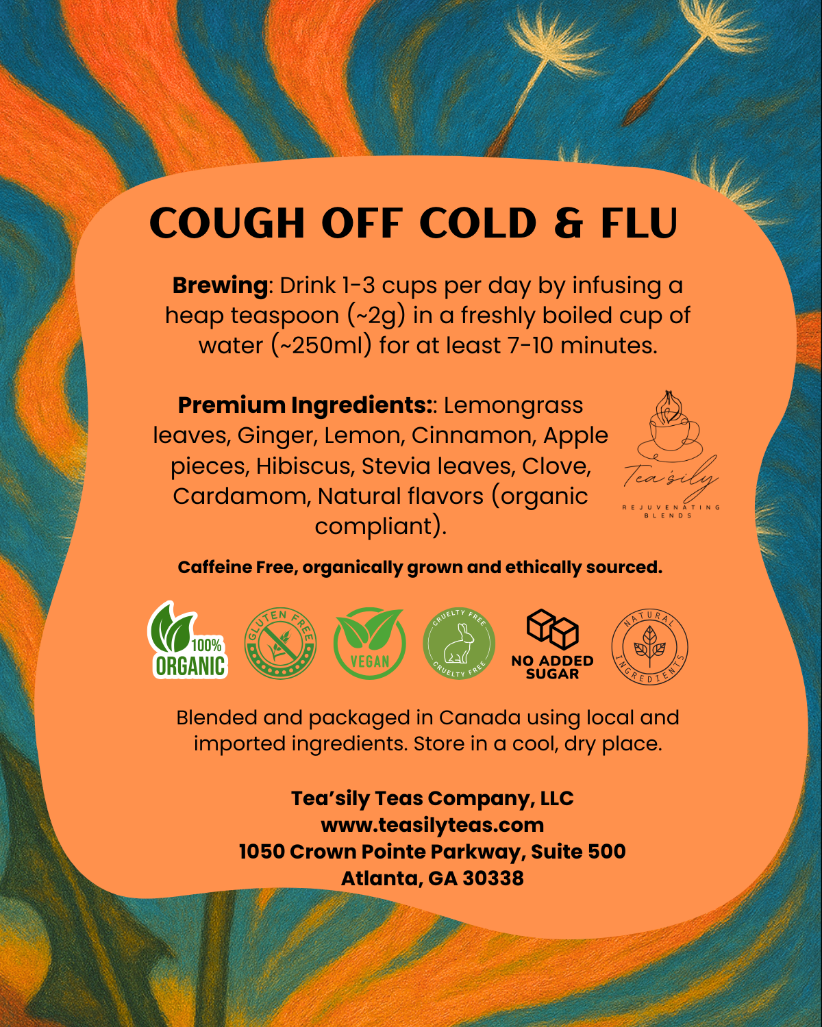 Cough Off - Cold & Flu Tea