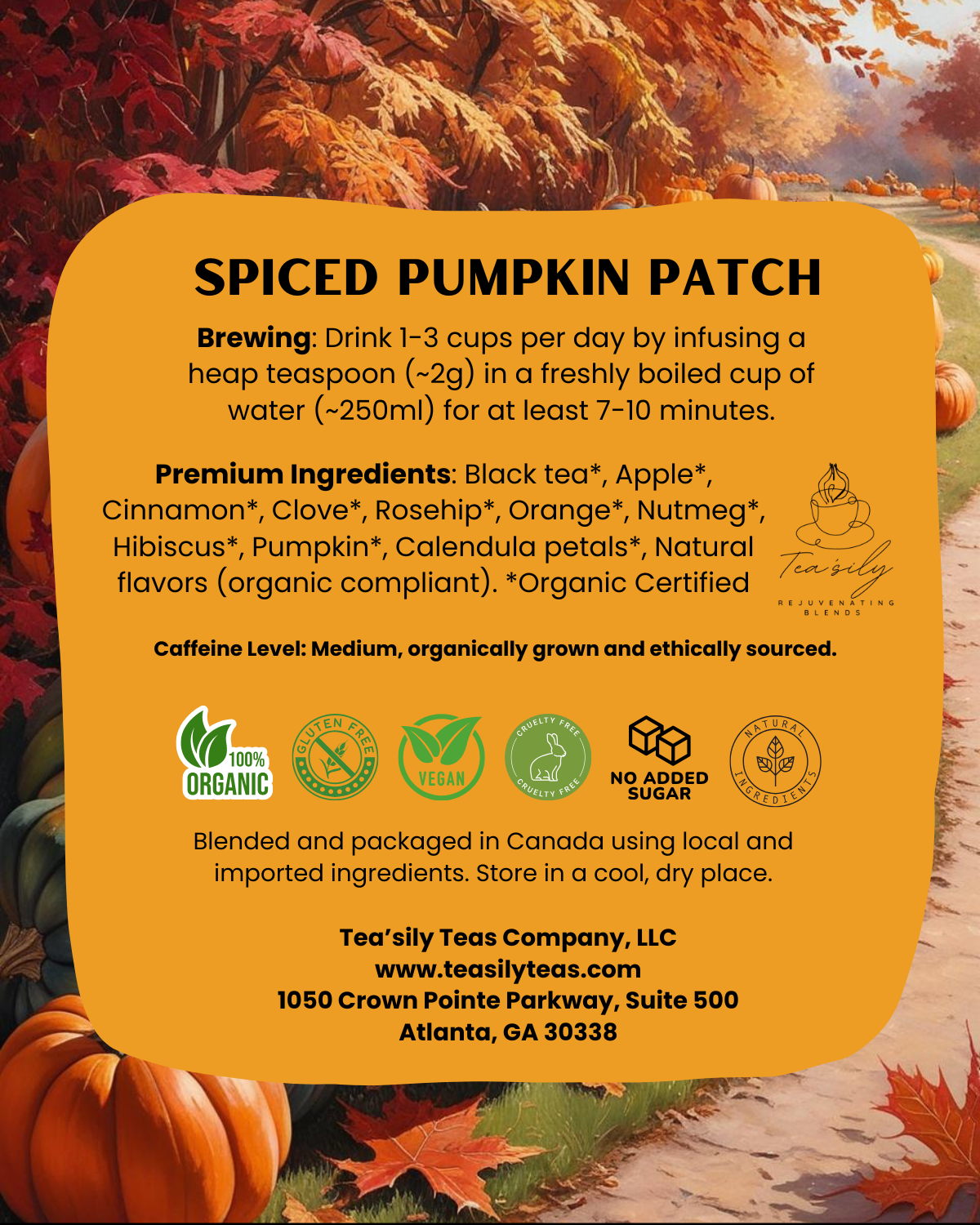 Spiced Pumpkin Patch