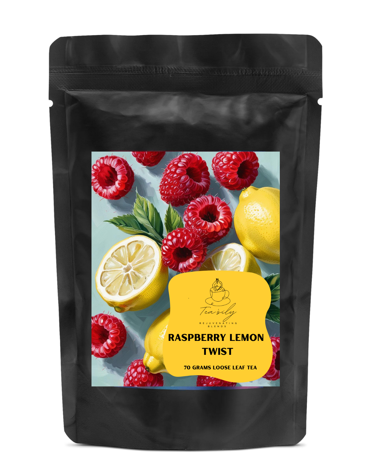 Raspberry Lemon Twist for Immunity, Digestion & Anti-Inflammatory Support