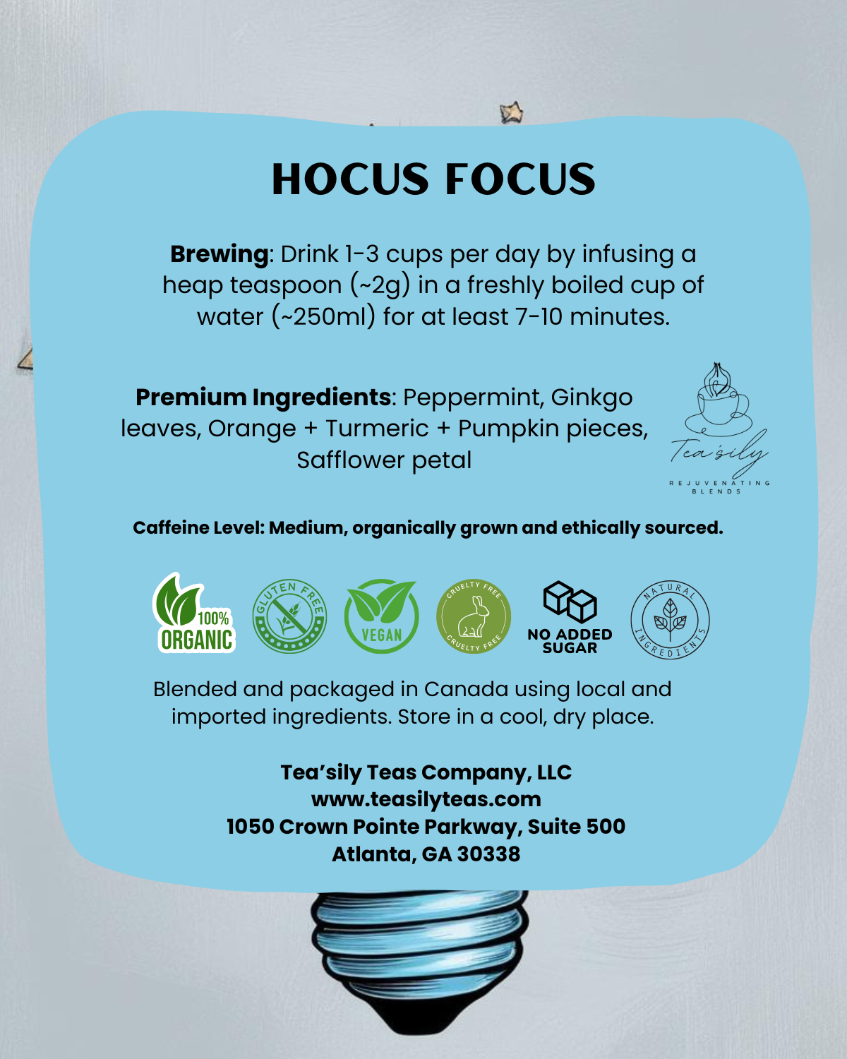 Hocus Focus for Brain Fog & Memory