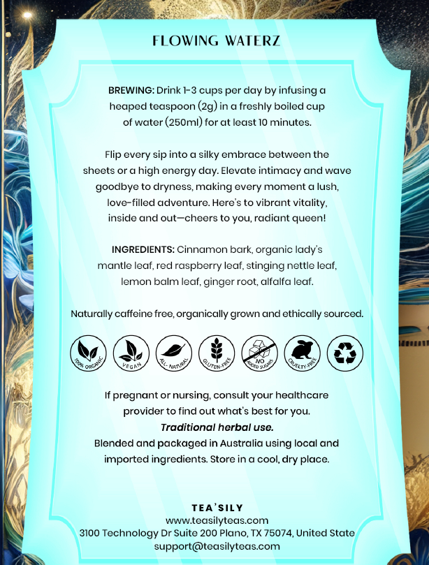 Flowing Waterz for Hormone Support