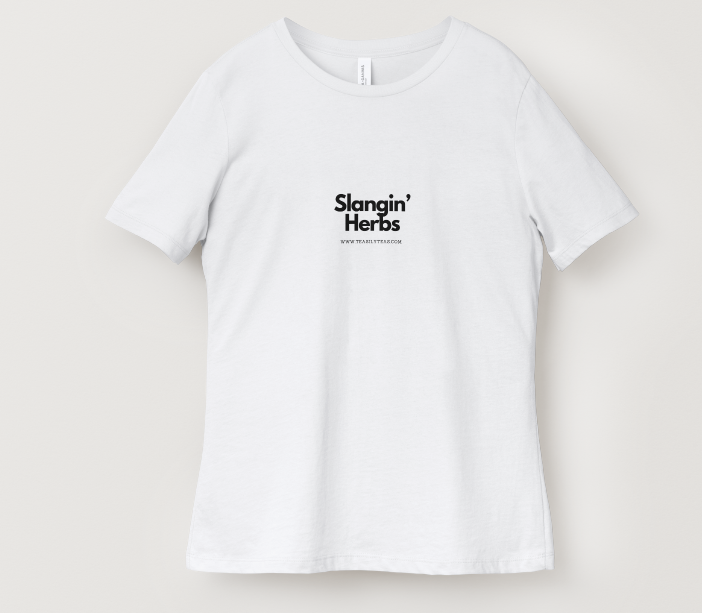 Slangin Herbs T- shirt - White