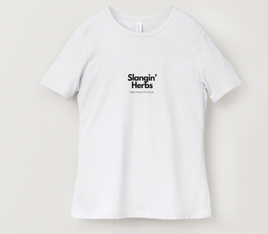 Slangin Herbs T- shirt - White
