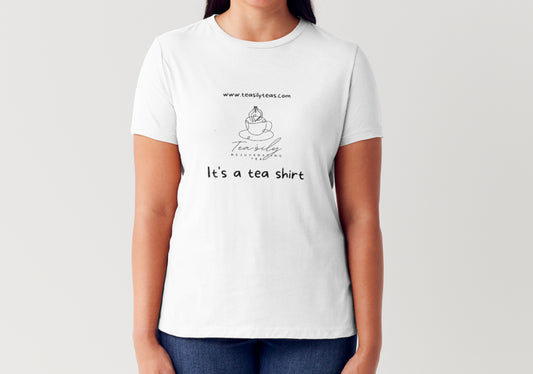 Its a Tea Shirt (White)