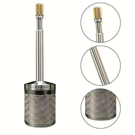 LARGE - Portable Stainless Steel Micro French Press (Plunger)
