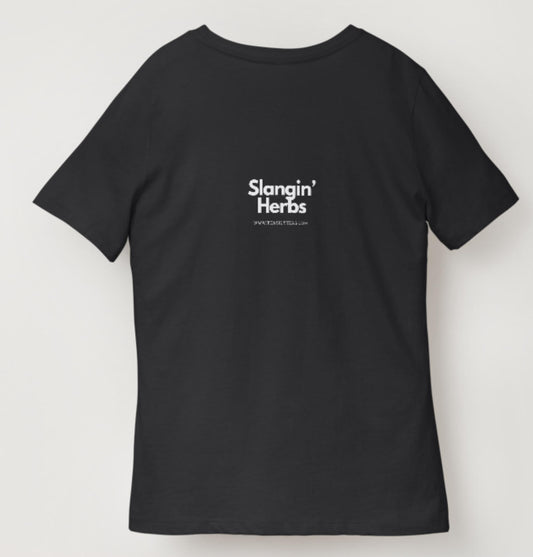 Slangin Herbs T-shirt - Black